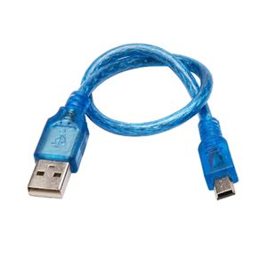 کابل تبدیل USB-A به Mini USB شیلددار 30 سانت