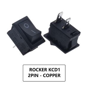 کلید راکر متوسط دو حالت 2 پایه KCD1-101 - مرغوب