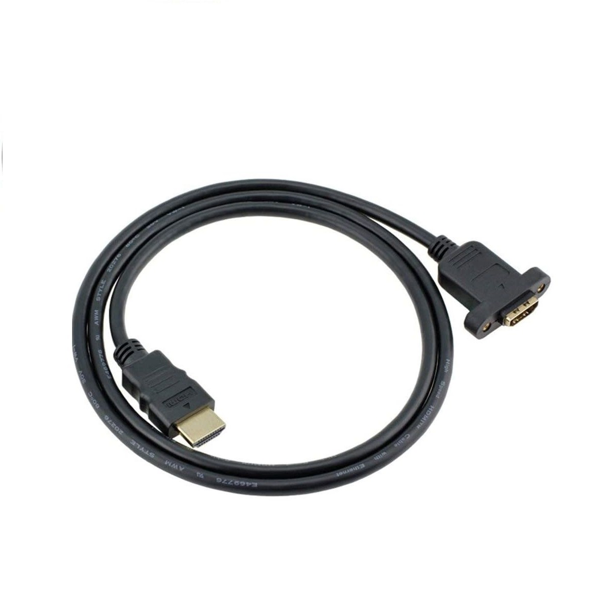 کابل HDMI روپنلی پیچ دار 1m