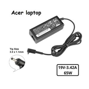 شارژر لپ تاپ 19 ولت 3.42 آمپر acer - فیش ریز