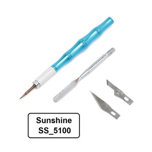 ست 6 عددی کاتر پیچ گوشتی و اسپاتول سانشاین Sunshine SS-5100