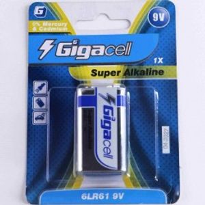 6F22 9V ALKALINE GIGACELL