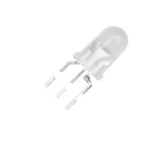 LED مات دورنگ سبز-قرمز 5mm کاتد مشترک پایه کوتاه بسته1000 تایی