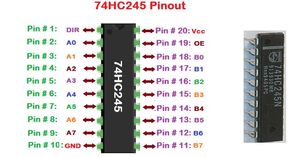 آی سی بافر 74HC245