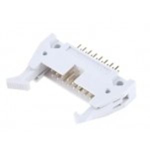 باکس هدر ضامن دار 2X8 صاف-(سفید)