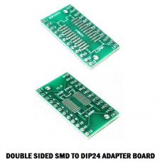 برد دو لایه تبدیل SMD به DIP ویژه آی سی های SOP24 SSOP24 TSSOP24