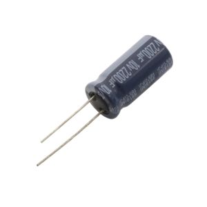 خازن الکترولیتی 2200uF / 10V تایوانی مارک TAICON با طول عمر بالا