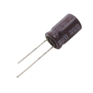 خازن الکترولیتی 680uF / 16V تایوانی مارک TAICON با طول عمر بالا