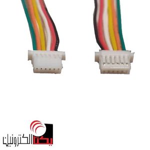 کانکتور SH مادگی 6 پین 1 میلی متری سیم دار