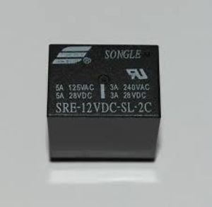 رله خودرویی دوبل SONGEL SRE-12VDC-SL -2C 12V- 3A