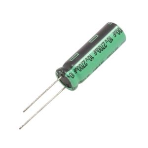 خازن الکترولیتی 2700uF / 10V تایوانی مارک TAICON با طول عمر بالا