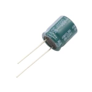 خازن الکترولیتی 680uF / 35V تایوانی مارک TAICON با طول عمر بالا