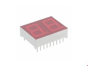 SEVEN SEGMENT DUAL-ANODE-RED