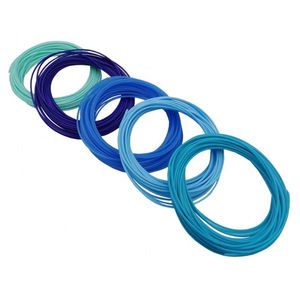 فیلامنت 10متری پرینتر 3 بعدی PLA قطر 1.75mm آبی فیروزه ای