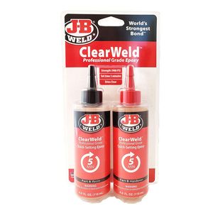 اپوکسی 5 دقیقه J-B Weld Clear Weld