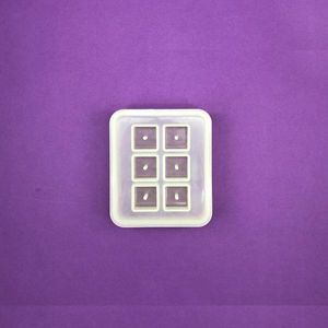 قالب سیلیکونی کد 4304 – مکعب مربع سوراخ دار