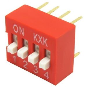 دیپ سوییچ DIP SWITCH-04RN