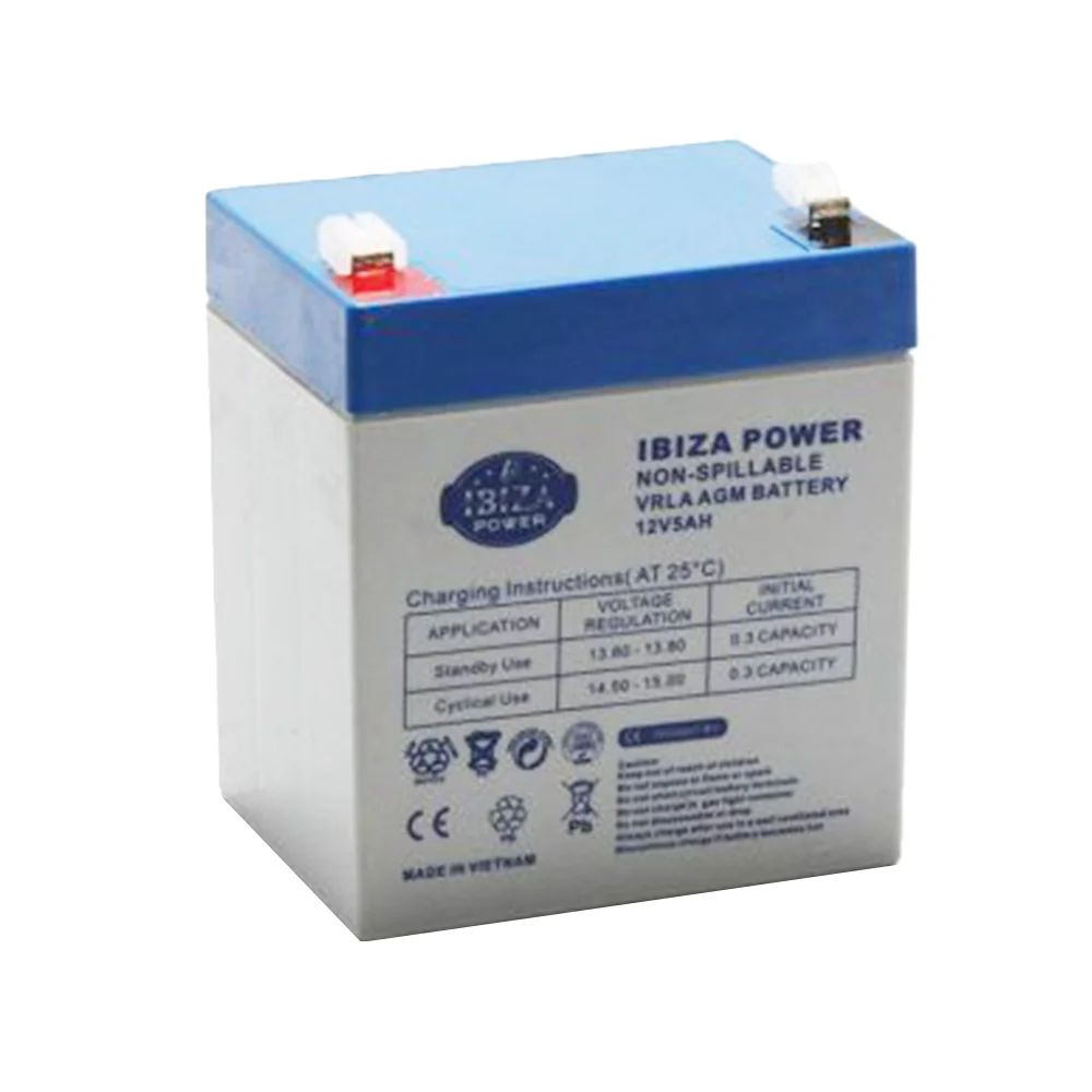 باتری خشک 12 ولت 4.5 آمپر ساعت برند ibiza power