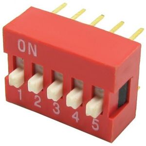 دیپ سوییچ DIP SWITCH-05RN