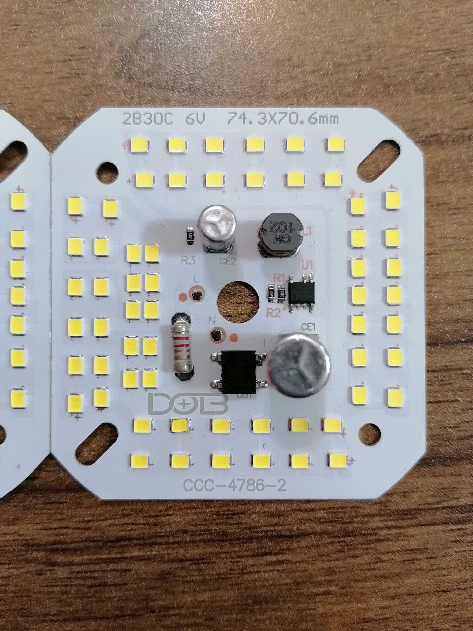 LED DOB 50w سفید خازن دار