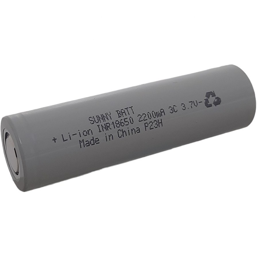 باتری لیتیوم یون 2200MA 3c 18650 sunnybatt