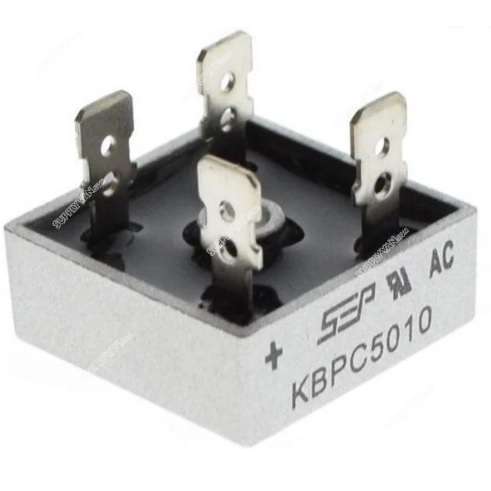 پل دیود 50A فلزی KBPC5010