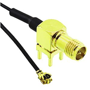 کابل RF رابط (تبدیل) UFL-IPX به RP-SMA مادگی با طول 20cm