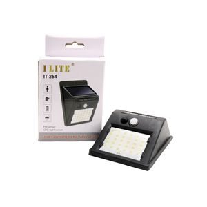 چراغ LED دیواری خورشیدی به همراه سنسور PIR مدل IT-254