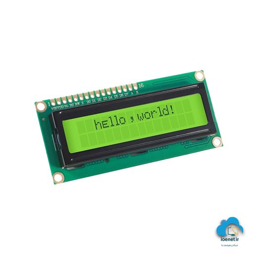 LCD سبز 16x2 کاراکتری