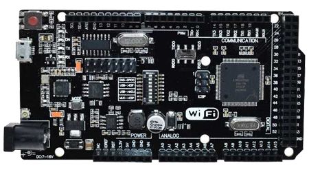 برد توسعه Arduino Mega 2560 با تراشه NodeMcu ESP8266