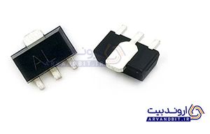 ترانزیستور(PNP) BCX53-16 SMD CODE:AL (اورجینال/آکبند)