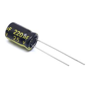 خازن 220uF-25V مدل JWCO-HGD