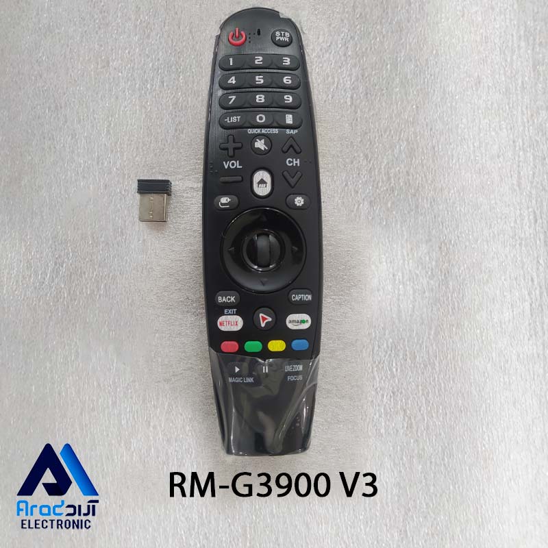 ریموت کنترل تلویزیون ال جی مدل RM-G3900 V3