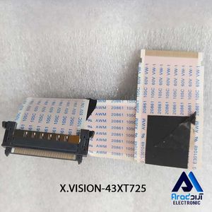 کابل LVDS تلویزیون ایکس ویژن 43XT725