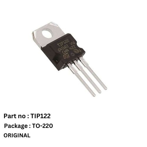 ترانزیستور TIP122 دارلینگتون پکیج TO-220 اورجینال