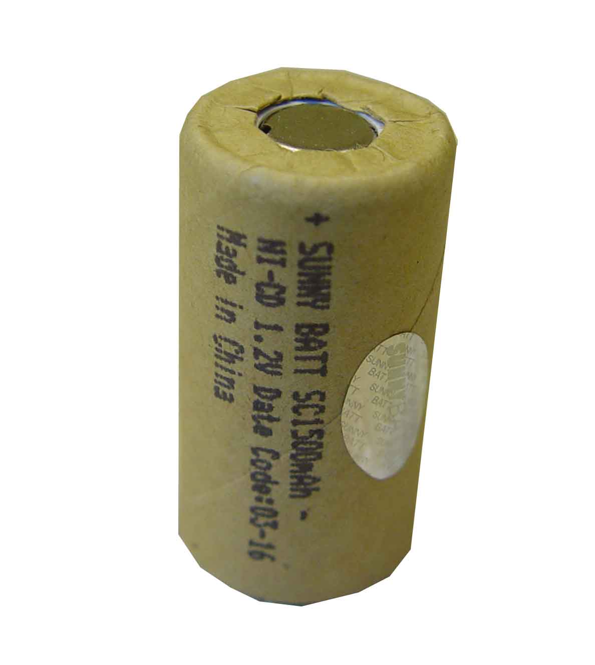باتری نیکل کادمیم 1٫2V /1200mAH کاغذی