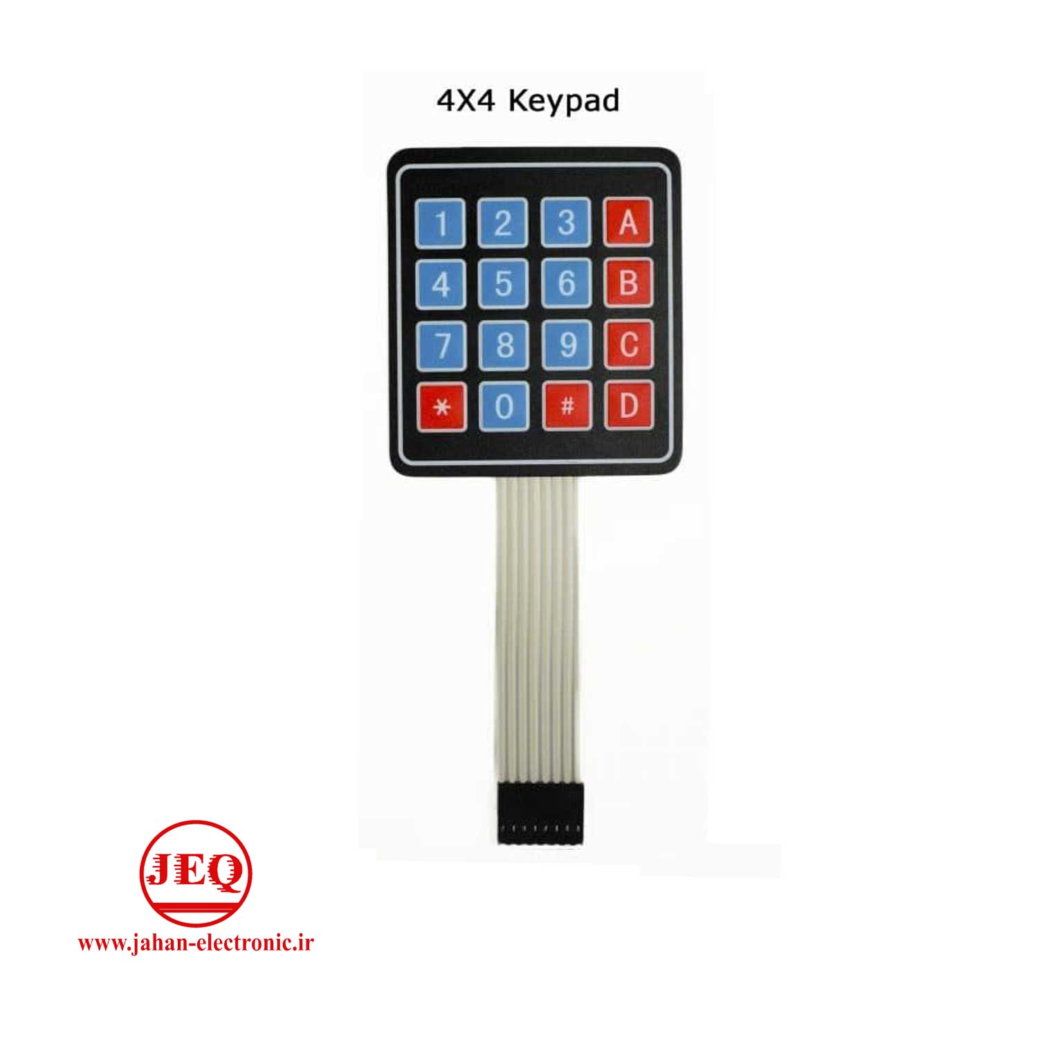 کی پد 4 در 4 فلت keypad 4×4