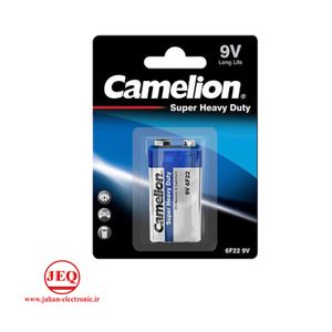 باتری کتابی کارتی Camelion 6F22