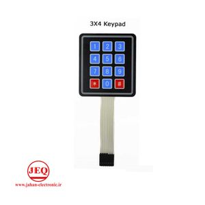 کی پد 3 در 4 فلت keypad 3×4