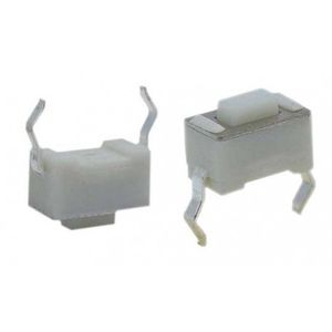 تک سوئیچ ریموتی 3x6x5mm سفید پکیج DIP دو پایه