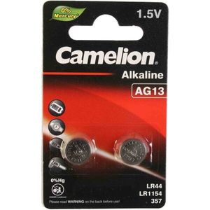 باتری AG13 کملیون پک 2 عددی Camelion