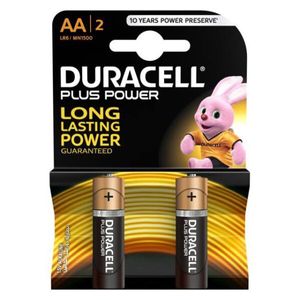 باتری قلمی DURACELL سایز AA (کارتی 2 تایی)