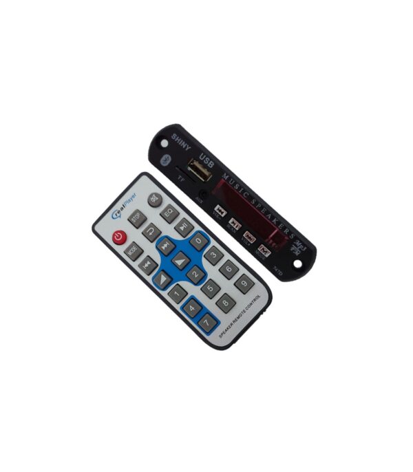 پخش کننده بلوتوثی 12V – پنلی MP3 پشتیبانی از MICROSD و USB با ریموت کنترل