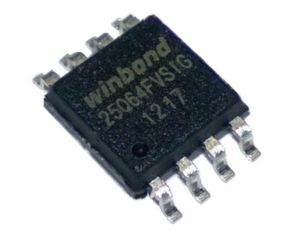 تراشه حافظه فلش W25Q32JV پکیج SOIC-8