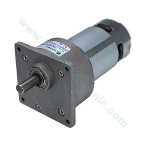 موتور دی سی گیربکس دار ZGB60FM (24V 70RPM)