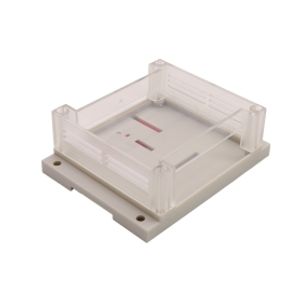 جعبه ریلی Rail Box سفید شفاف وارداتی 115x90x40mm