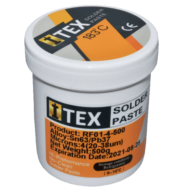 خمیر قلع ITEX وزن 500g با بهترین کیفیت (تیپ 4)