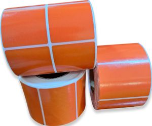 برچست نارنجی حرارتی دیجیکالا مدل 80 میلی متری