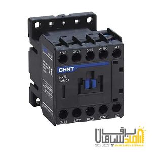 مینی کنتاکتور 9 آمپر، 4کیلووات، برند CHINT بوبین VAC 220 مدل NXC-09M10