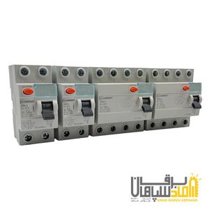 کلید جریان نشتی (محافظ جان) دو پل 40 آمپر (الکترونیکی) مبنا الکتریک MXRO-2